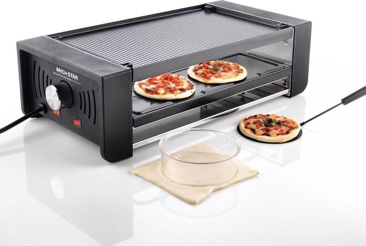 Actual product image Mio Star Raclette & Pizza 8 Deluxe
