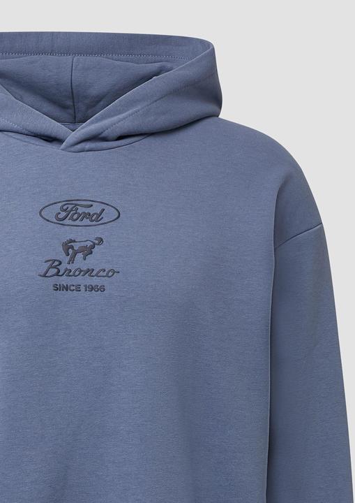 Produktbild s.Oliver Sweatshirt Softer Hoodie im Relaxed Fit mit Artwork (L, S)