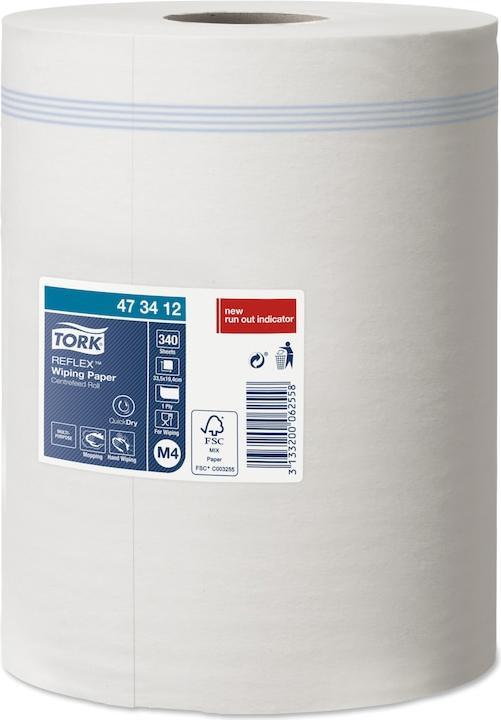 Produktbild Tork Tragbarer Reflex Mehrzweck Papierwischtücher (6 x)