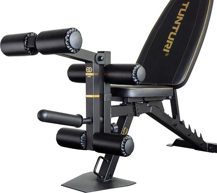 Tunturi Centuri verstellbare Hantelbank mit Bauch- und Beintrainer UB100
