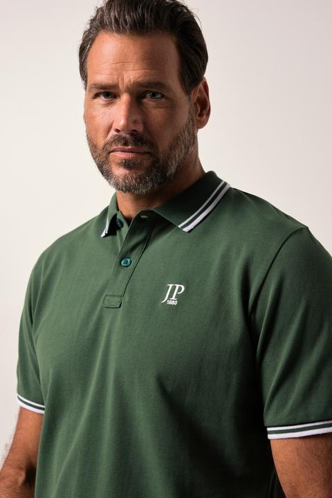 Actual product image JP1880 Rib Hem Polo Shirt (8XL)