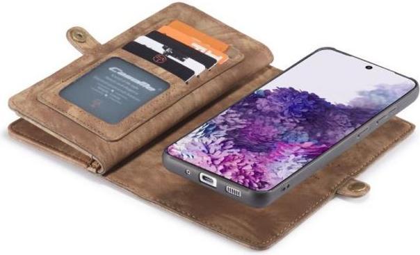 Produktbild Caseme Leder Portemonnaie mit Plastik Hülle (Samsung Galaxy S20 Ultra)