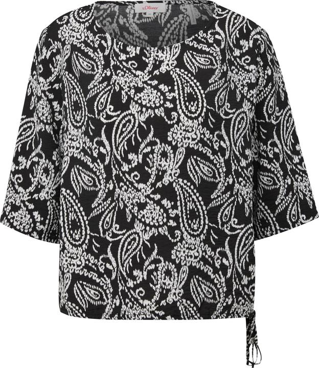 Produktbild s.Oliver Bluse Blusenshirt im O-Shape (38)