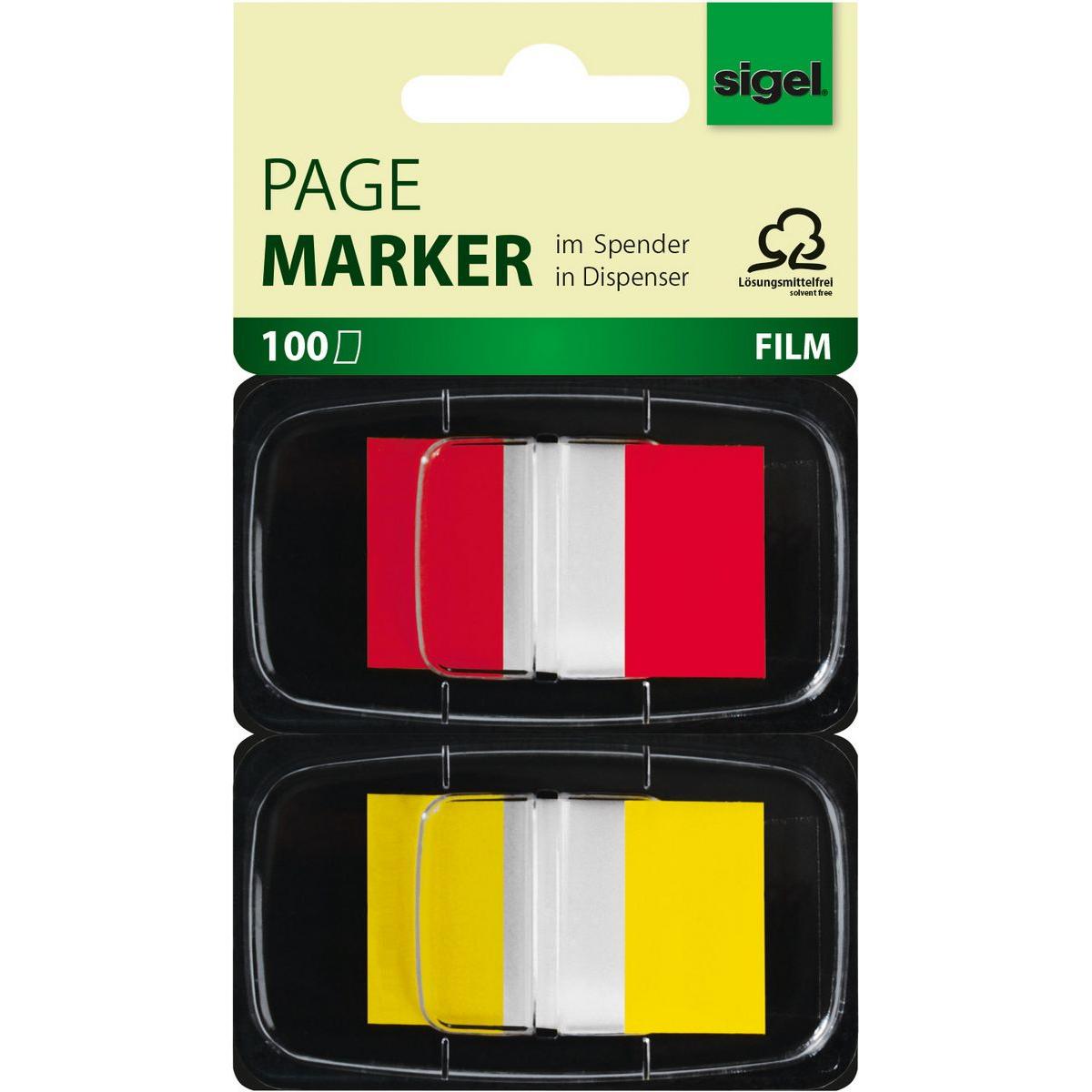 Sigel, Haftnotiz, Z-Marker (25 x 43 mm)