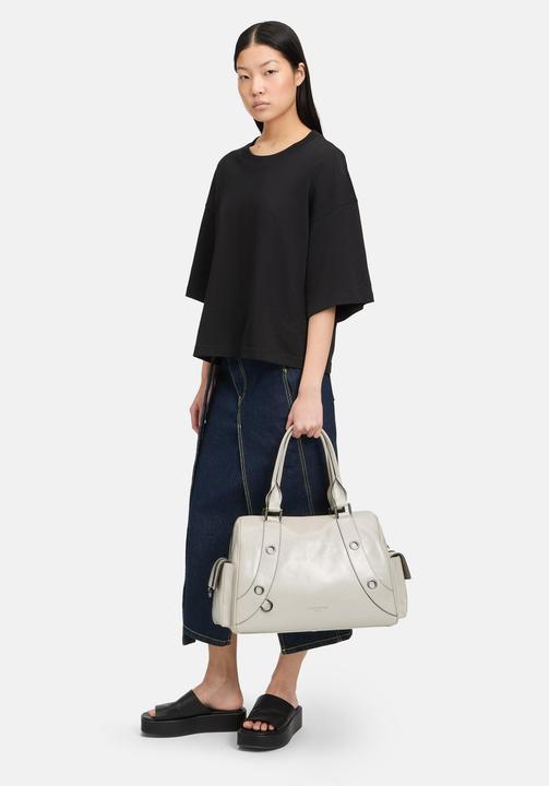 Actual product image Liebeskind Berlin Satchel Grosse Tasche aus Leder mit glossy Finish