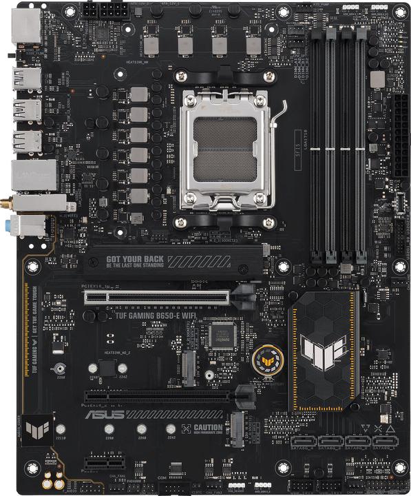 Actual product image ASUS TUF GAMING B650-E WIFI (AM5, AMD B650, ATX)