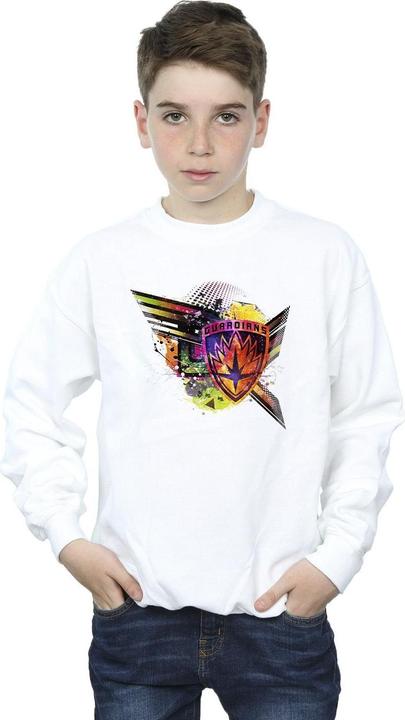 Produktbild Guardians Of The Galaxy Abstract Shield Chest Sweatshirt Jungen (152, 158)