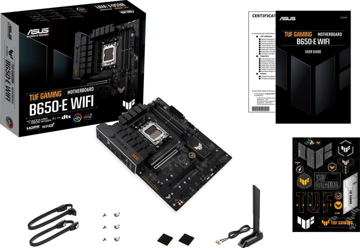 Image du produit ASUS TUF GAMING B650-E WIFI (AM5, AMD B650, ATX)