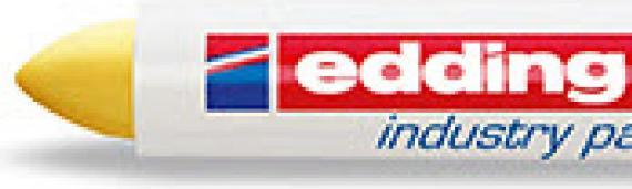 Actual product image Edding Industrial marker 950 (Yellow, 10 mm, 1 x)