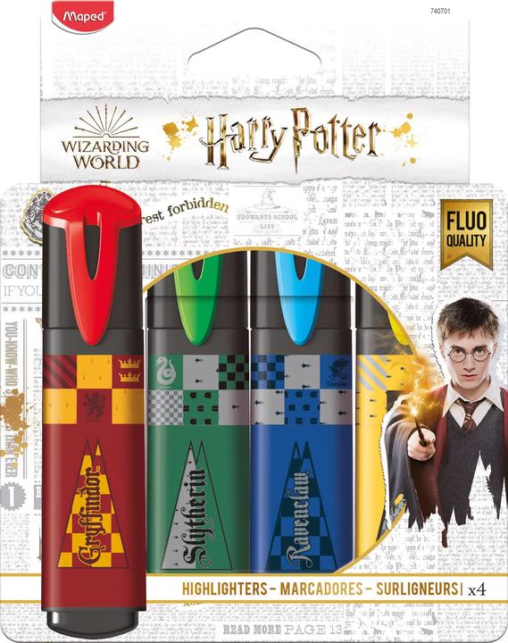 Maped Harry Potter (Mehrfarbig, 5 mm, 4 x)