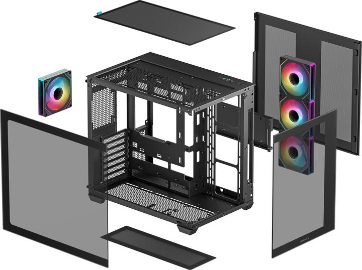 Actual product image Deepcool CG530 4F (ITX, ATX, mATX)
