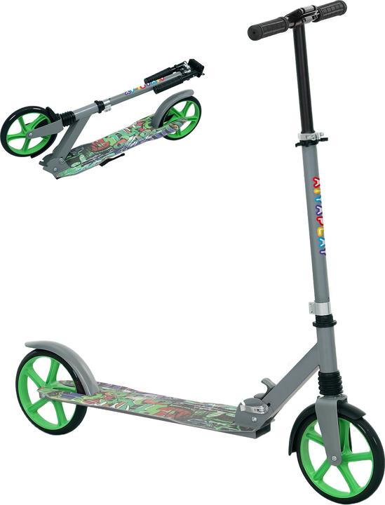 Actual product image Aiyaplay Kinderscooter Kunststoff, Metall Grün