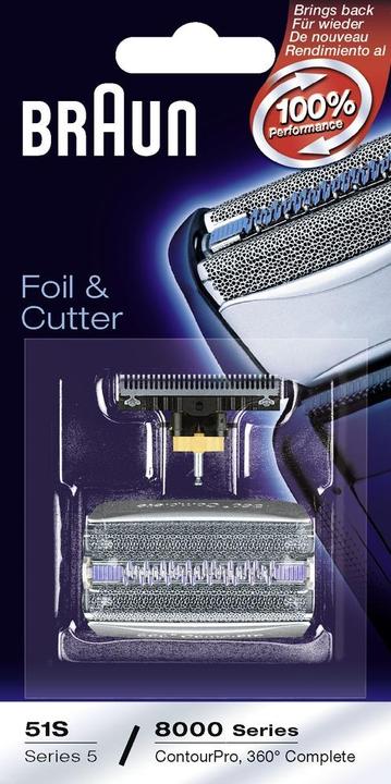 Produktbild Braun Shavers 51S (8000) com. grid + knife.