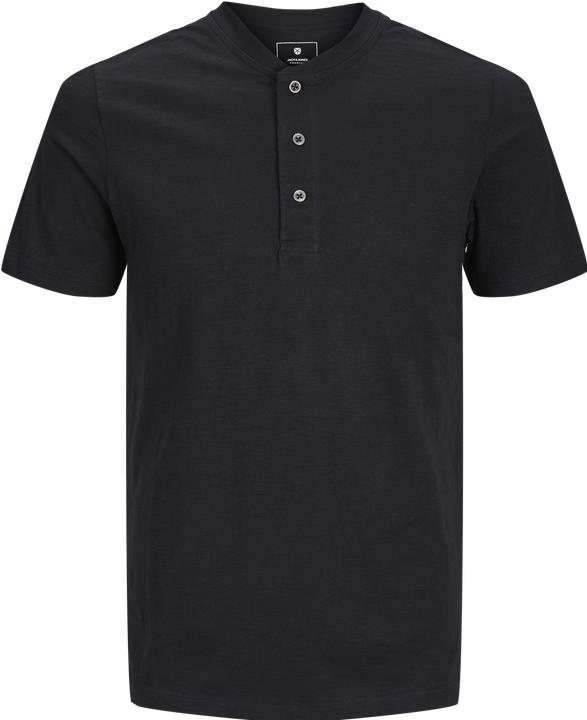 Produktbild Jack & Jones Einfarbig Grandad Kragen T-shirt T-shirt (M)