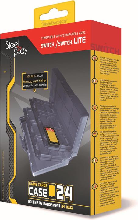 Immagine prodotto Steelplay Scatola per 24 giochi (Switch OLED, Switch Lite)