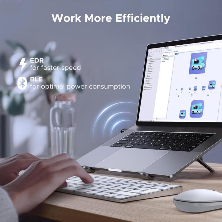 Actual product image Ugreen Bluetooth Adapter CM748 (75073), Black