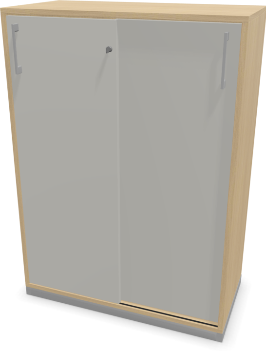 Décor en chêne blanchi, Gris perle, Gris argenté