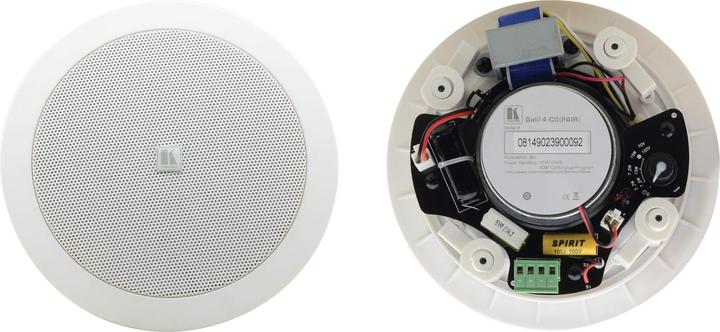 Actual product image GALIL-4-CO pair of 2-way ceiling speakers open 10 cm - Loudspeaker (1 pair, 15 W)