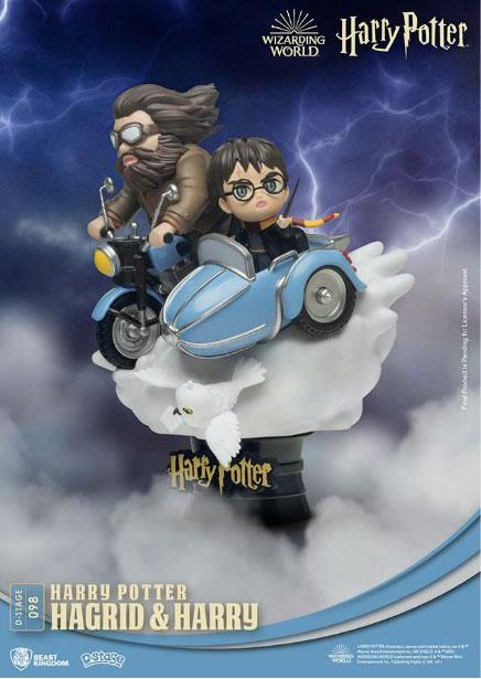 Beast Kingdom D-Stage Harry Potter Hagrid & Harry 098