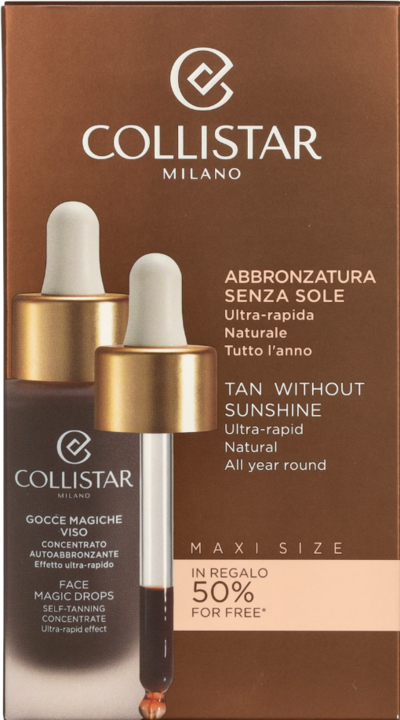 Immagine prodotto Collistar Abbronzatura senza sole Face Magic Drops (Spray autoabbronzante, 50 ml)