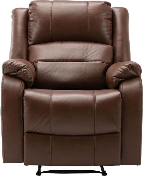 Produktbild Swisshandel24 Sessel Kerpen mit Massagefunktion Kunstleder, hellbraun