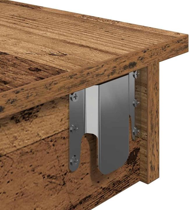 Immagine prodotto vidaXL Wand-Bartisch Altholz-Optik 102x45x103,5 cm Holzwerkstoff