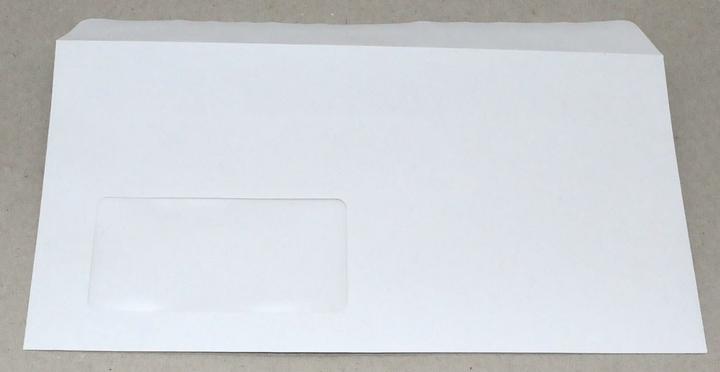 Bong Enveloppen compact brief met venster grijs zelfklevend 1.000 st. (1000x)