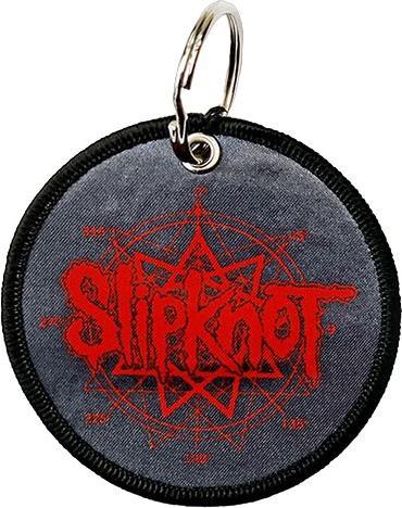 Actual product image Slipknot Logo & Nonagram Keyring