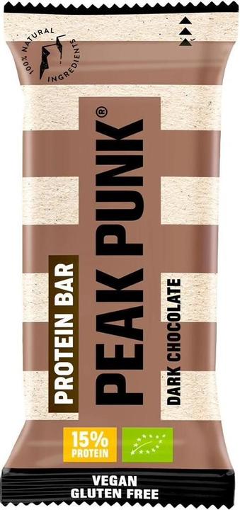 Produktbild Peak Punk Bio Protein Bar (Dark Chocolate, 12 Stk., 55 g)