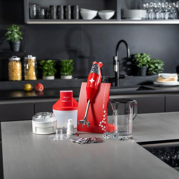 Immagine prodotto Bamix Miscelatore 10 pi??ces rouge