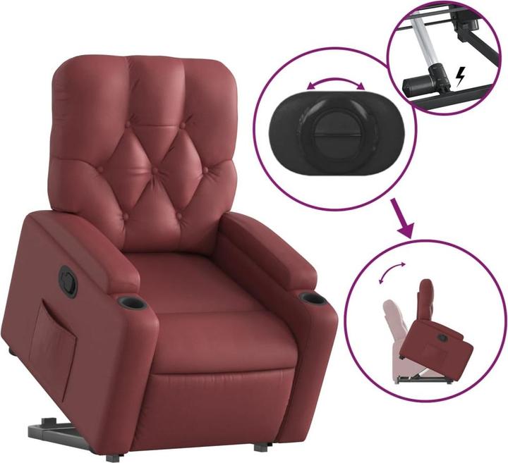 Produktbild vidaXL Relaxsessel mit Aufstehhilfe