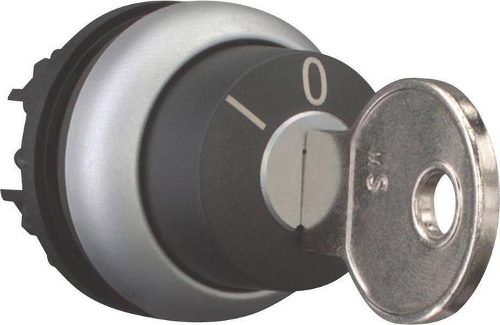 Produktbild Eaton M22-WRS3-MS3 Schlüsseltaste Frontring Kunststoff Schlüssel Schwarz 1 St.