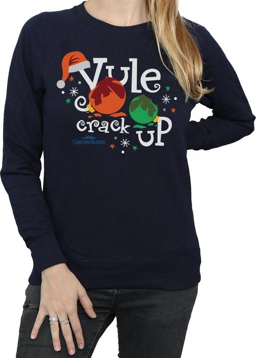 Actual product image National Lampoon´s Vacation Womens/Ladies Yule Crack Up Sweatshirt (XXL)