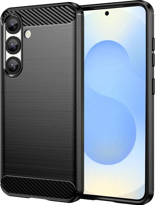 Produktbild Screenguard Hülle Carbon Brushed Soft TPU (Samsung Galaxy S25)