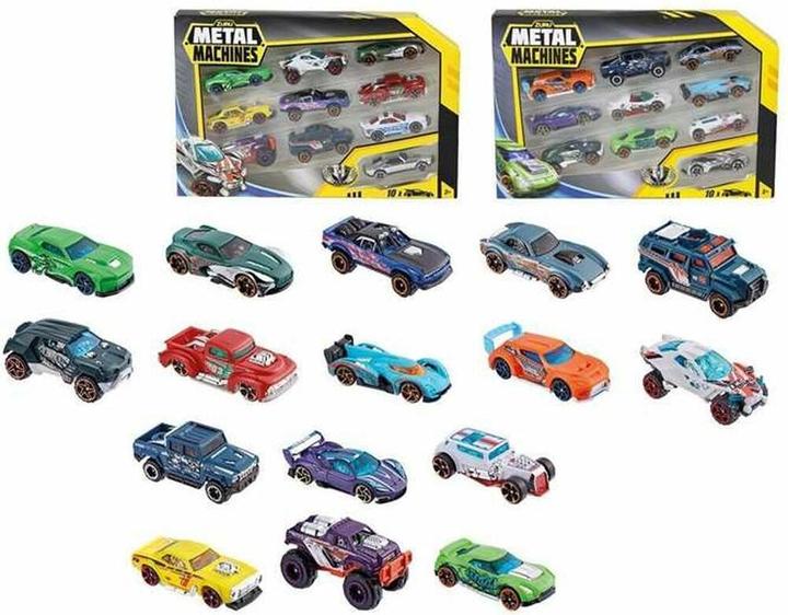 Actual product image Zuru Metal Machine Cars Set 10 pcs