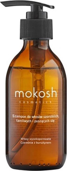 Actual product image Mokann Cosmetics Shampoo For Coarse Brittle And Frizzy Hair Cherry With Amber 200ml (200 ml)