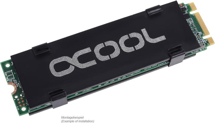 Produktbild Alphacool HDX - M.2 SSD M01 - 80mm - Schwarz