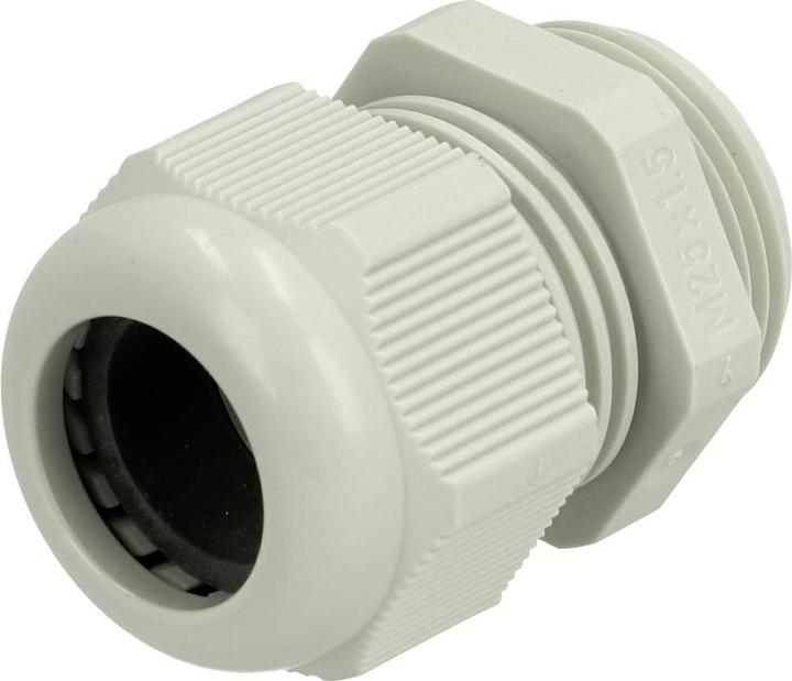 Fibox 7016403 Kabelverschraubung Polyamid Lichtgrau RAL 7035 50 St.