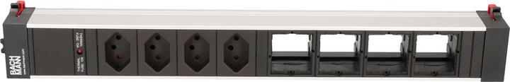 Produktbild Bachmann Steckdosenleiste CONFERENCE, 4x T13, 4x Custom-ABD leer (4x, Typ 13)
