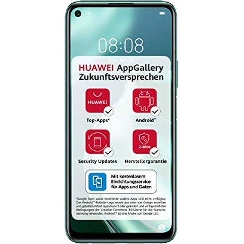 Huawei 6,67 Zoll Smartphone, Supercharge 66W, 64MP IA Kamera, 6GB RAM, 128GB ROM, 4300mAh, EMUI 11 (