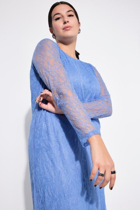 Produktbild Studio Untold Midikleid, Slim Shape, Spitze, Langarm (46, 48)