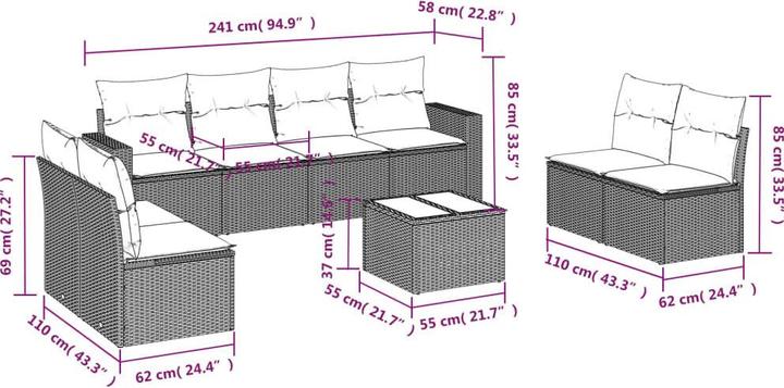 Produktbild vidaXL Laura