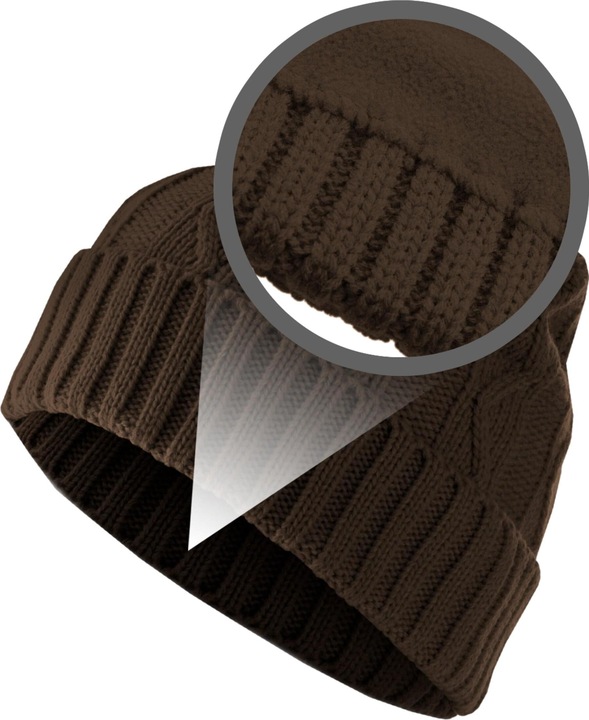 Immagine prodotto Masterdis Beanie Cable Flap - 15027 (Taglia unica)