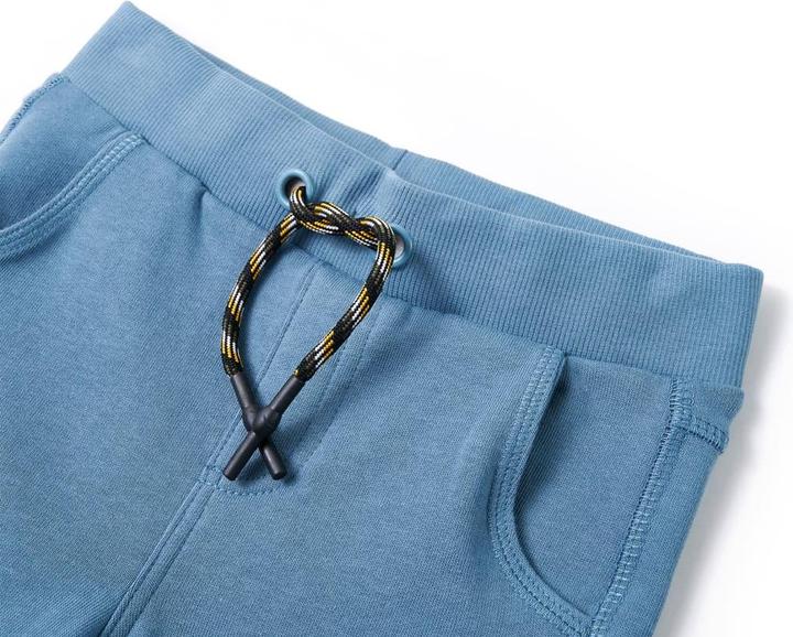 Produktbild vidaXL Kinder-Trainingshose Mittelblau 116,Material: 80 (116)