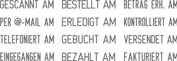 Nutritional values and ingredients Trodat Printy 4817