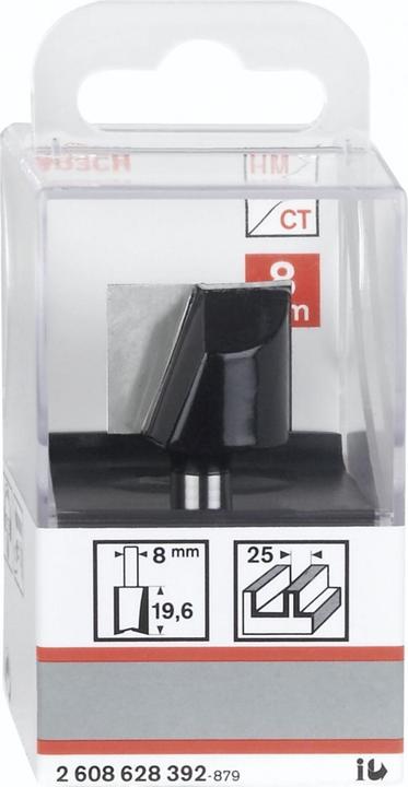 Actual product image Bosch Professional Zubehör Groove cutter 8 mm, D1 20 mm, L 25