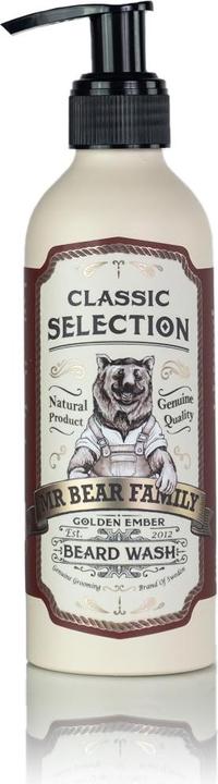 Actual product image Mr. Bear Family Golden Ember Beard Wash (200 ml)