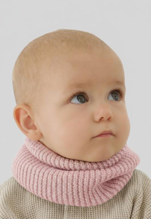 Immagine prodotto Maxte Mädchen Winter-Schlauchschal – 100% Extra Feine Merinowolle Vanilla