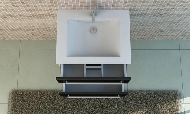 Produktbild Jet-Line AROSA II Badset schwarz Badmöbel