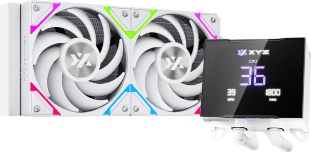 xyz Kit Watercooling AIO Hydrotemp RGB - 240mm (Blanc)